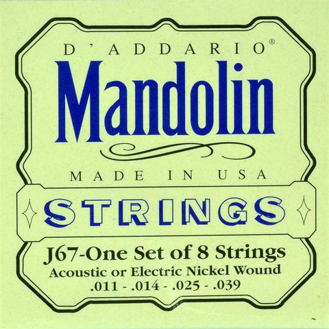 D'Addario ST-J67 Set Mandolin String - ccttek