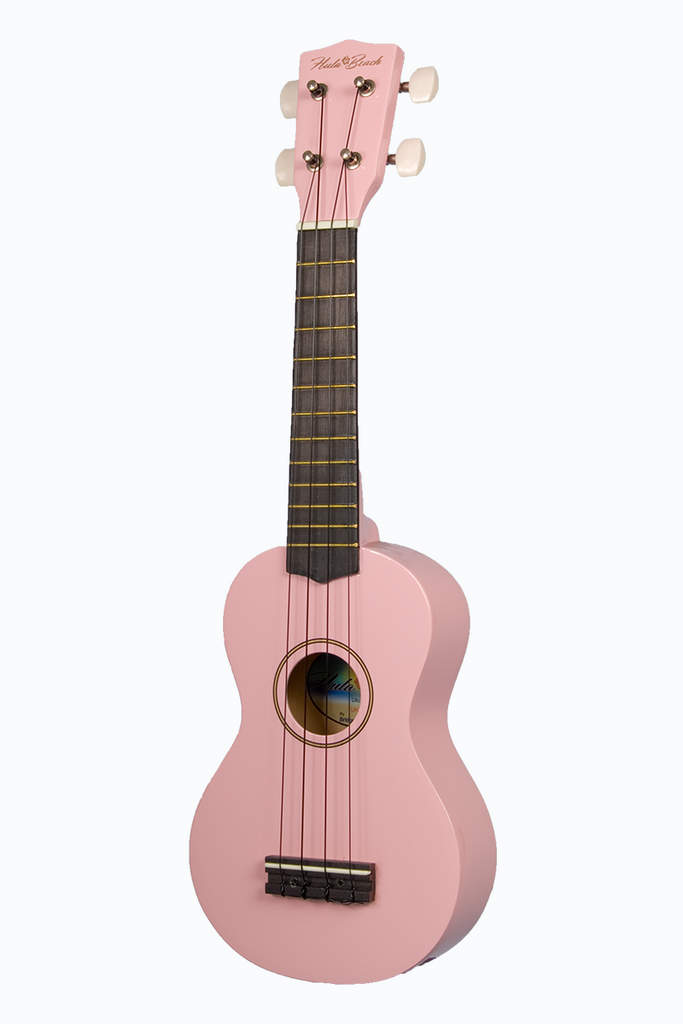 Hula Beach UKH-10-PK Soprano Ukulele w/ Gig Bag - ccttek