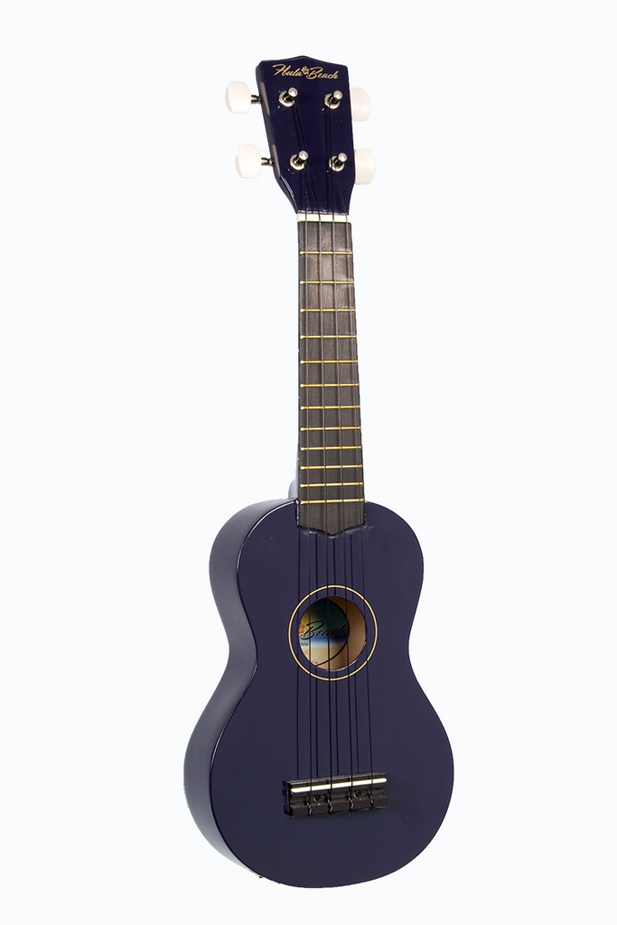 Hula Beach UKH-10-PL Soprano Ukulele w/ Gig Bag - ccttek