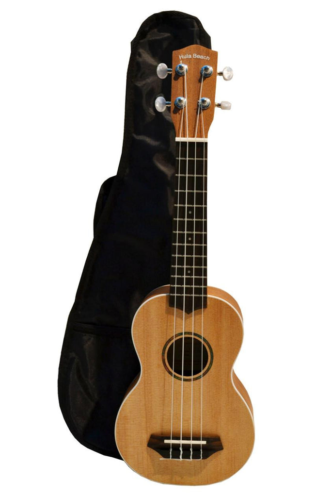 Hula Beach UKH-30S Soprano Deluxe Ukulele - ccttek