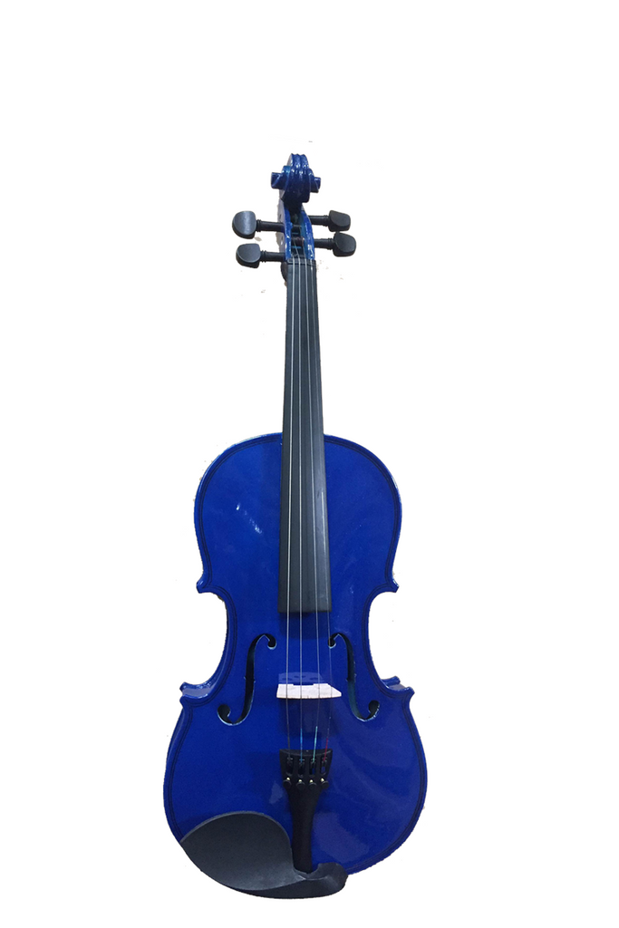 Colored 3/4 Size Violin Ensemble Metallic Finish Purple VI3412R-MPL - ccttek